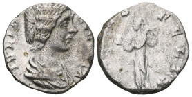 Roman Imperial
Julia Domna, Augusta, 193-217. Denarius .

Weight:2,6 gr
Diameter:16 mm