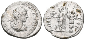 Roman Imperial
Geta 209-2011 , Denarius.
 Ag, RIC 104, about EF / EF

Weight:3,2 gr
Diameter:19,2 mm