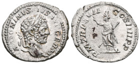 Roman Empire Caracalla Denarius 213 AD Serapis
RIC# 208a, N# 273313; Silver ; Obv: ANTONINVSPIVSAVGBRIT - Laureate head right. Rev: PMTRPXVICOSIIIIPP...