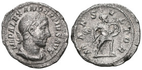 Roman Imperial
Severus Alexander. Denarius. 231-235 d.C. Rome. (Ric-246). (Bmcre-833). (Rsc-161a). Anv.: IMP ALEXANDER PIVS AVG, laureate and draped ...
