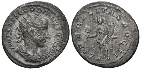 Roman Imperial
Gordianus III (238-244), AR antoninianus Silver.

Weight:2,5 gr
Diameter:23 mm