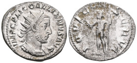 Roman Imperial
Gallienus. Antoninianus. 253-254 AD. Rome. (Ric-143). (Rsc-351). Anv.: IMP C P LIC GALLIENVS AVG, radiate and draped bust right. Rev.:...