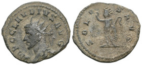 Roman Imperial
Claudius II Gothicus, 268-270. Antoninianus (Bronze), Antiochia, circa early-mid 270. IMP C CLAVDIVS AVG Radiate head of Claudius II t...