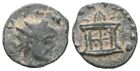 Roman Imperial
Claudius II Gothicus (268-270 AD) Rome
AE Follis .

Weight:1,2 gr
Diameter:12,8 mm
