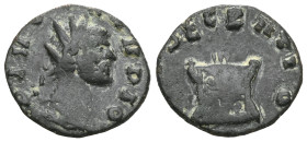 Roman Imperial
Claudius II Gothicus (268-270 AD) Rome
AE Follis .

Weight:1,3 gr
Diameter:15,5 mm