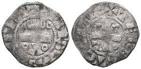 Kingdom of France and Navarre. Philip IV (1285-1314). Dinero tornes. (Duplessy-223). (Ciani-224). Anv.: + PHILIPPVS REX. Cross pattée. Rev.: + TVRONVS...