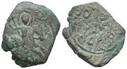Early Medieval & Islamic
CRUSADERS. Antioch. Roger of Salerno , regent, 1112-1119. Follis (Bronze). O-A (in monogram form) Γ[EωP] St. George, nimbate...