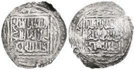 Anatolian Principalities, 709-871  Aydin AR. Obv: Es-sultan ul azam Alaaddunya veddin halledallahu mulkehu . Rev : Muhammed Khan ( Ilkhans ). Very Rar...