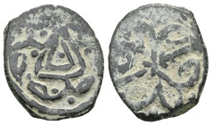 Ottoman ,
Anonymous manghir , Ae.Very fine.

Weight:1,5 gr
Diameter:15,5 mm