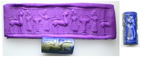 Mesopotamia , Old Babylon 2085-2649 BC , Lapis Lazuli Stone.
From a Mcdowel families collection, formed before 2005.
Weight:30,1 gr
Diameter:15,5 m...