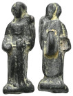 ANCIENT ROMAN BRONZE FIGURINE . (3rd-4th century).Ae. Very Fine.

Weight:3,7 gr
Diameter:23,3 mm