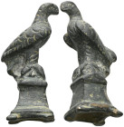 ANCIENT ROMAN BRONZE EAGEL FIGURINE . (3rd-4th century).Ae. Very Fine.

Weight:48,3 gr
Diameter:50,1 mm