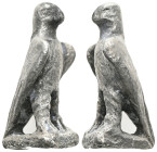 ANCIENT ROMAN SILVER EAGEL FIGURINE . (3rd-4th century).AR. Very Fine.

Weight:14,2 gr
Diameter:29 mm
