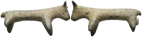 ANCIENT ROMAN BRONZE ANIMAL FIGURINE . (3rd-4th century).AE. Very Fine.

Weight:16,8 gr
Diameter:41,8 mm