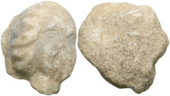 ANCIENT GREEK MARBLE FIGURINE.

Weight:109 gr
Diameter:58,3 mm