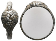 ANCIENT ROMAN SILVER RING.(3rd–4th centuries).AR.

Weight:2,2 gr
Diameter:23,4 mm