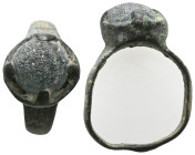 ANCIENT ROMAN BRONZE RING.(3rd–4th centuries).Ae.

Weight:3,3 gr
Diameter:23 mm