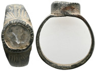 ANCIENT ROMAN BRONZE RING.(3rd–4th centuries).Ae.

Weight:5,1 gr
Diameter:24,7 mm