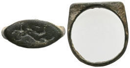 ANCIENT ROMAN BRONZE RING.(3rd–4th centuries).Ae.

Weight:3,8 gr
Diameter:21,4 mm