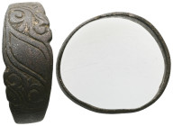 ANCIENT ROMAN BRONZE RING.(3rd–4th centuries).Ae.

Weight:3 gr
Diameter:24 mm