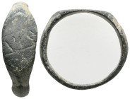 ANCIENT ROMAN BRONZE RING.(3rd–4th centuries).Ae.

Weight:3 gr
Diameter:23,1 mm