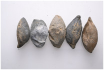 GROUP OF ANCIENT ROMAN BRONZE OBJECTS.