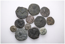 ANCIENT BRONZE COINS.SOLD AS SEEN.NO RETURN.