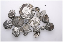 ANCIENT SILVER COINS.SOLD AS SEEN.NO RETURN.