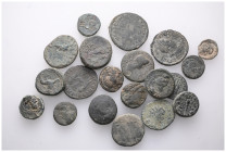 ANCIENT BRONZE COINS.SOLD AS SEEN.NO RETURN.