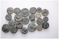ANCIENT BRONZE COINS.SOLD AS SEEN.NO RETURN.