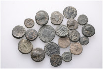 ANCIENT BRONZE COINS.SOLD AS SEEN.NO RETURN.
