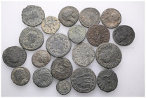 ANCIENT BRONZE COINS.SOLD AS SEEN.NO RETURN.