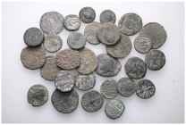 ANCIENT BRONZE COINS.SOLD AS SEEN.NO RETURN.