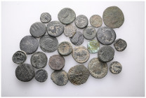 ANCIENT BRONZE COINS.SOLD AS SEEN.NO RETURN.