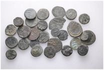 ANCIENT BRONZE COINS.SOLD AS SEEN.NO RETURN.