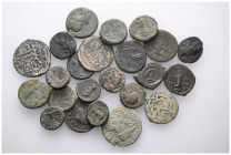ANCIENT BRONZE COINS.SOLD AS SEEN.NO RETURN.