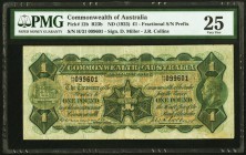 Australia Commonwealth of Australia 1 Pound ND (1923) Pick 12b PMG Very Fine 25. A scarce, earlier issue, before the creation of the Commonwealth Bank...