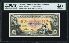 Toronto, ON- Canadian Bank of Commerce $20 2.1.1935 Ch.# 75-18-10 PMG Extremely Fine 40. A handsome, better than average example of this higher denomi...