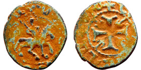 Middle Ages (X-XV century) Bronze Coin

 17mm 1.64g