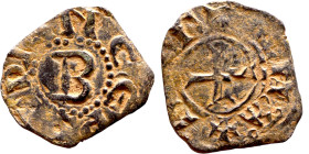 Middle Ages (X-XV century) Bronze Coin

 17mm 1.04g