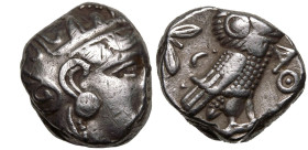 Attica, Athens, AR Tetradrachm