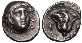 Rhodos, Rhodes, AR Didrachm