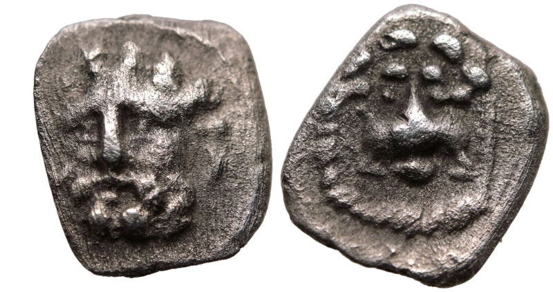 ANCIENT GREECE. CILICIA, ISAURA PALAIA. 
Silver Hemiobol, circa 333-322 BC. 
O...