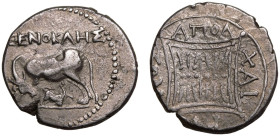 Illyria, Apollonia, AR Drachm