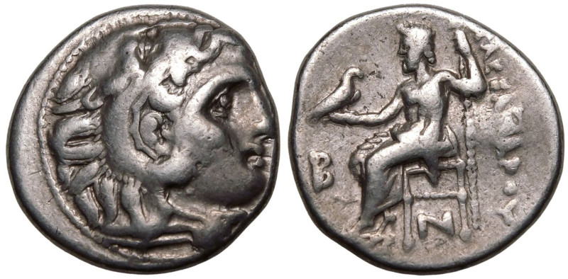 ANCIENT GREECE. KINGDOM OF MACEDON. Antigonos I 'Monophthalmos'. 
Silver Drachm...