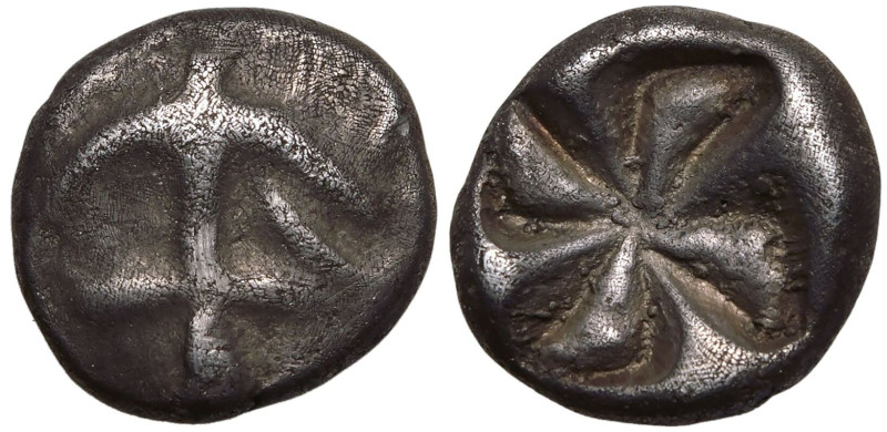ANCIENT GREECE. THRACE, APOLLONIA PONTIKA. 
Silver Drachm, circa 494-470 BC. 
...