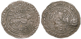 Hunnic Tribes, Hephthalites, Vakhu Deva AR Drachm