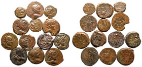 Seleukid Kingdom, Æ 13 x Various Denominations