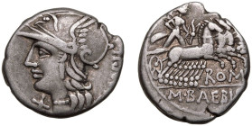 M. Baebius Q.f. Tampilus AR Denarius
