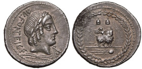 Mn. Fonteius C. f. AR Denarius